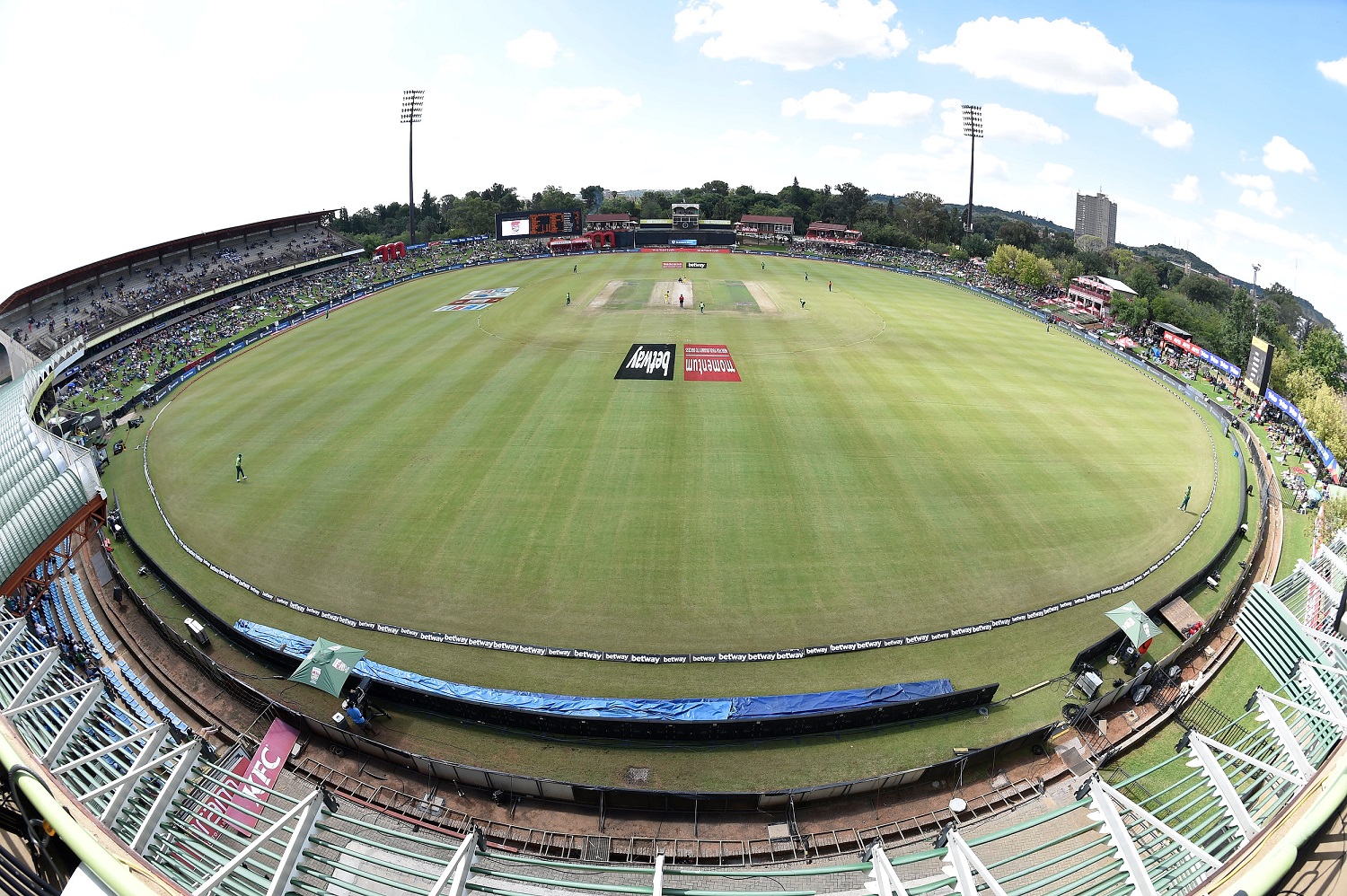 Mangaung Oval seating plan