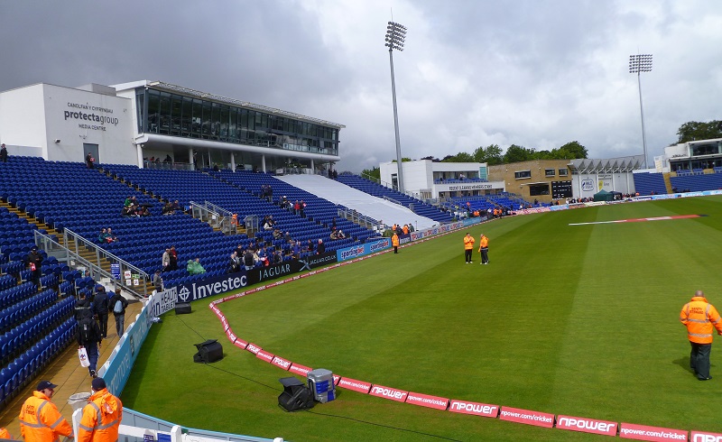 Sophia Gardens Cricket Ground seating plan
