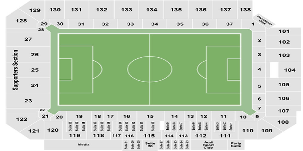 Exploria Stadium seating plan
