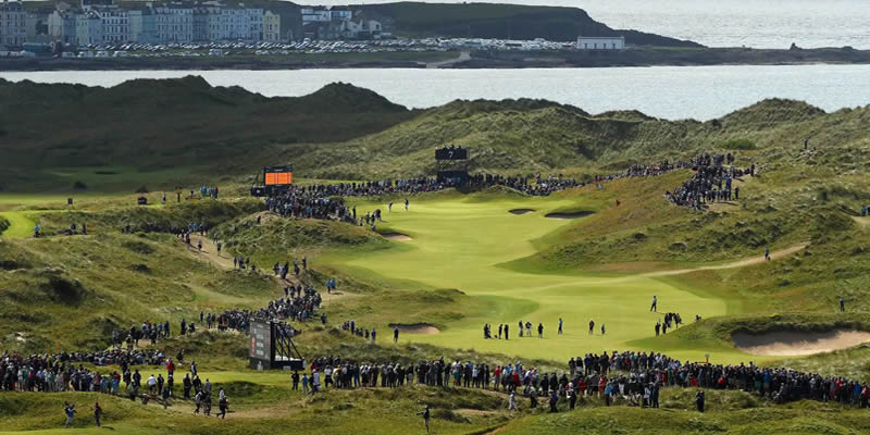 Royal Portrush Golf Club seating plan