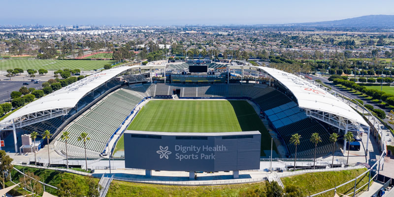 Dignity Health Sports Park seating plan