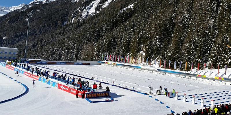 Anterselva Biathlon Stadium seating plan