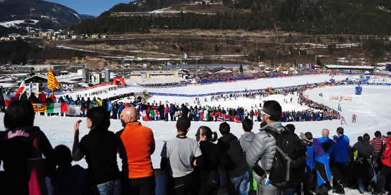 Tesero Cross Country Skiing Stadium seating plan
